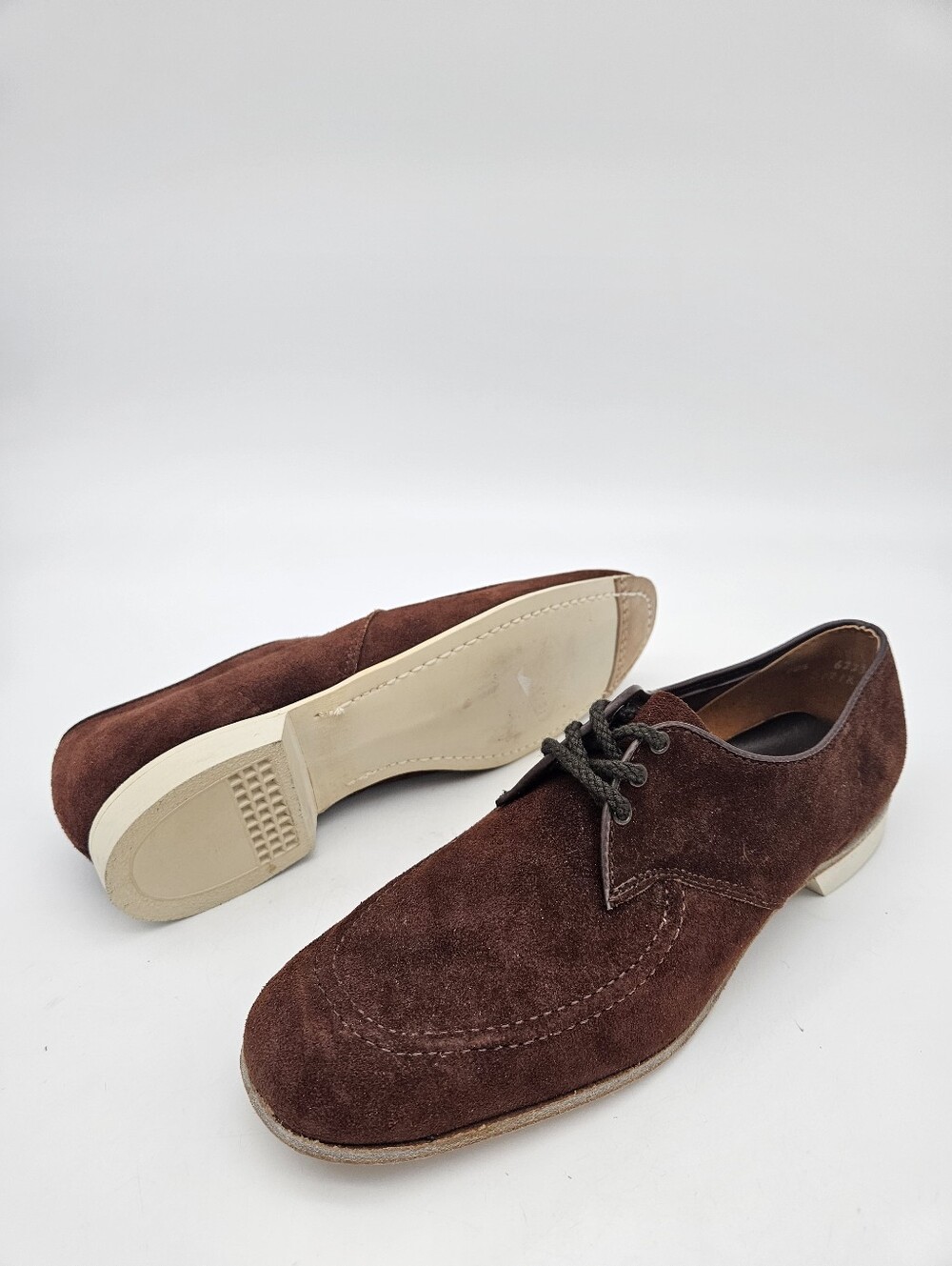 DEXTER Rust suede Leather Bowling Shoe Men Sz 10.5 Retro New vintage Made in USA